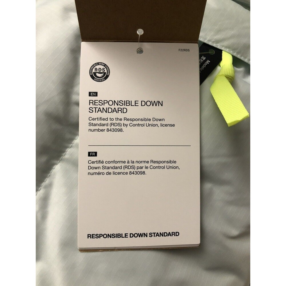 The North Face Men 1996 Retro Nuptse 700-Down Jacket Skylight Blue L $320 - Picture 5 of 6